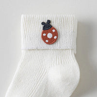 Pack of 6 Boys Multicolour Embroidery Applique Ankle Length Socks Socks