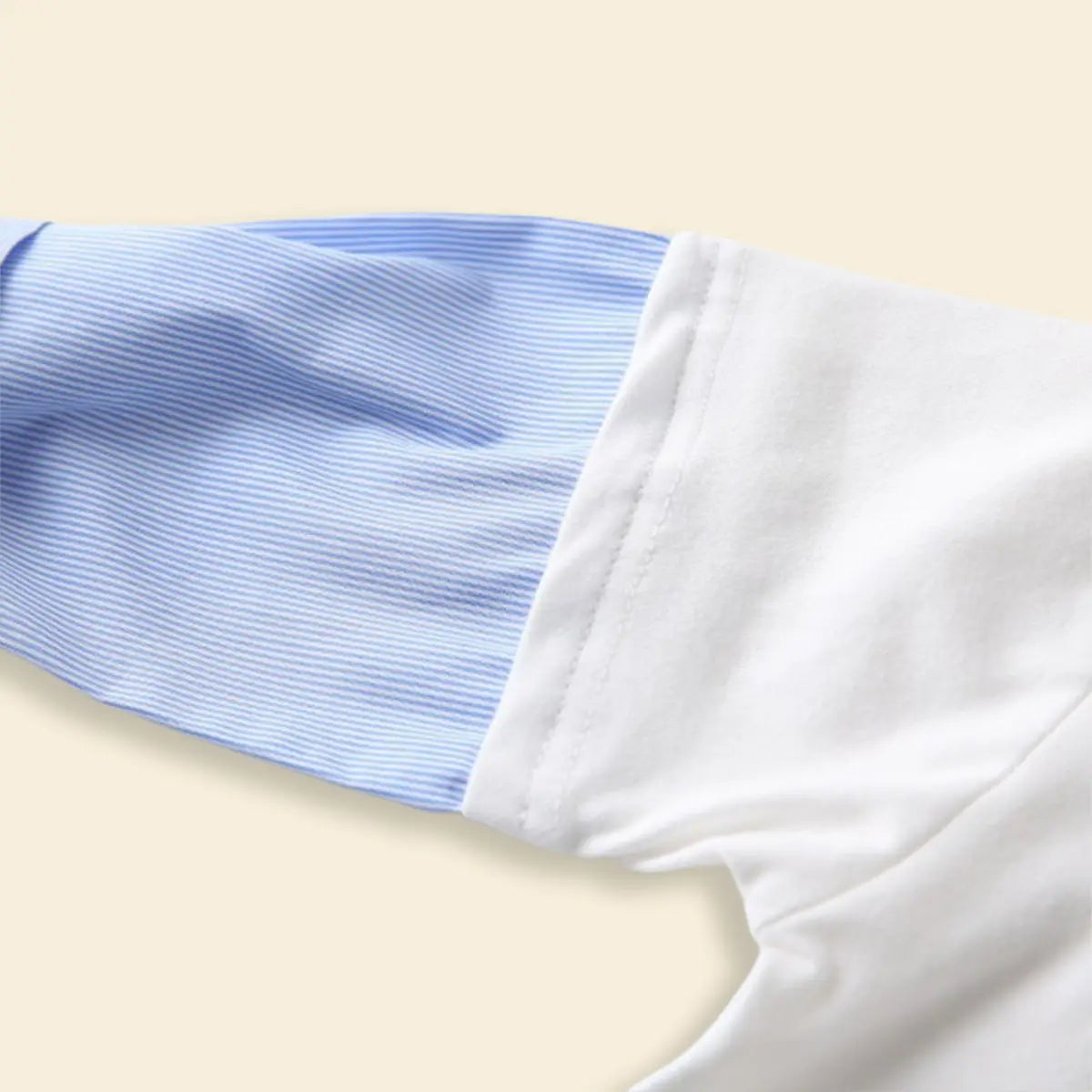 Boys White Long Sleeves Polo T-Shirt Tshirts