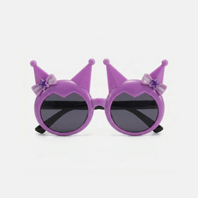 Girls Purple Crown Motif Sunglasses Sunglasses