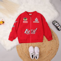 Boys Red Bomber Jackets (Copy) Coats & Jackets Red 1-2 Y