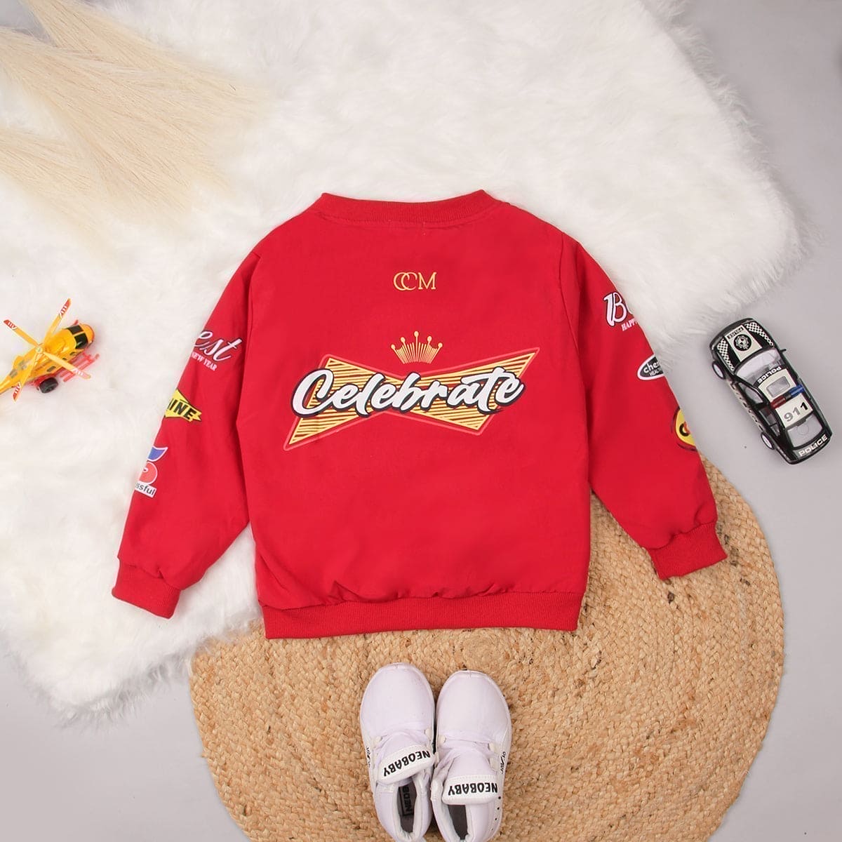 Boys Red Bomber Jackets (Copy) Coats & Jackets