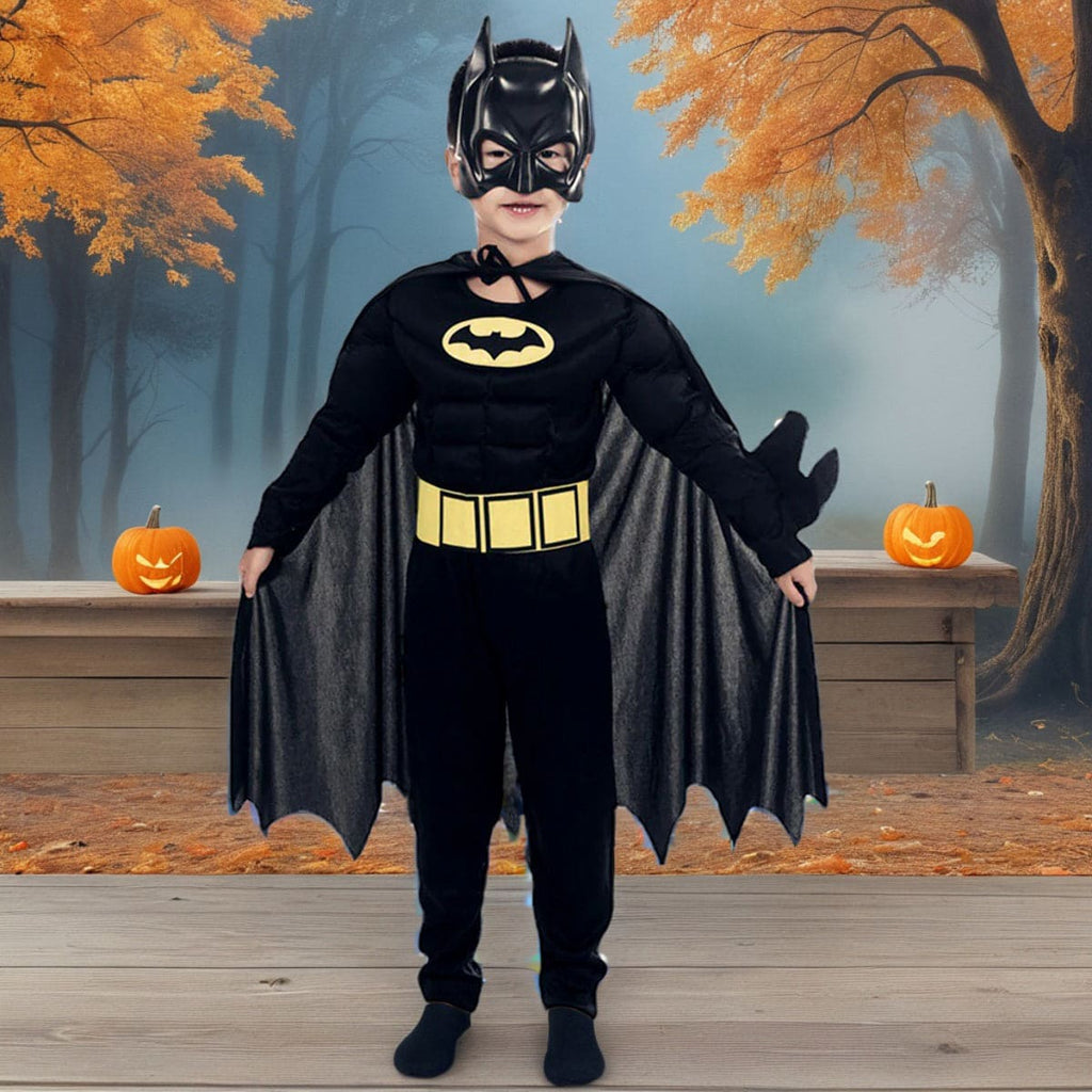 Boys Batman Inspired Costume Set Sets Black 2-3 Y 