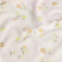 Girls Yellow Applique Printed T-Shirt With Denim Dungaree and Diaper Cover Sets 3 pc. Sets