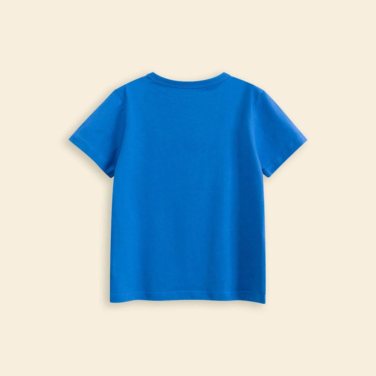 Boys Blue Dinosaur Cartoon Printed Short Sleeves T-Shirt Tshirts