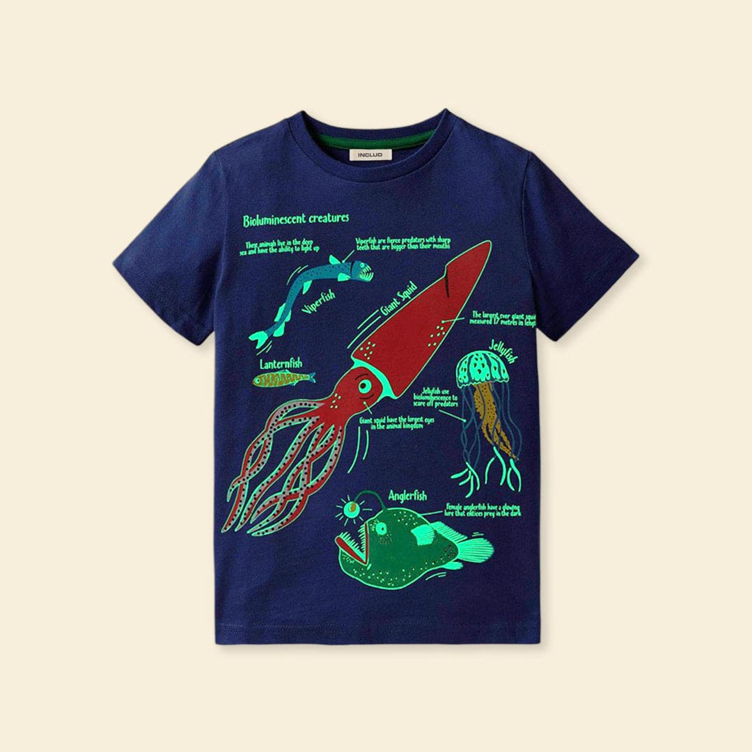 Boys Short Sleeve Graphic Printed T-Shirt Tshirts   