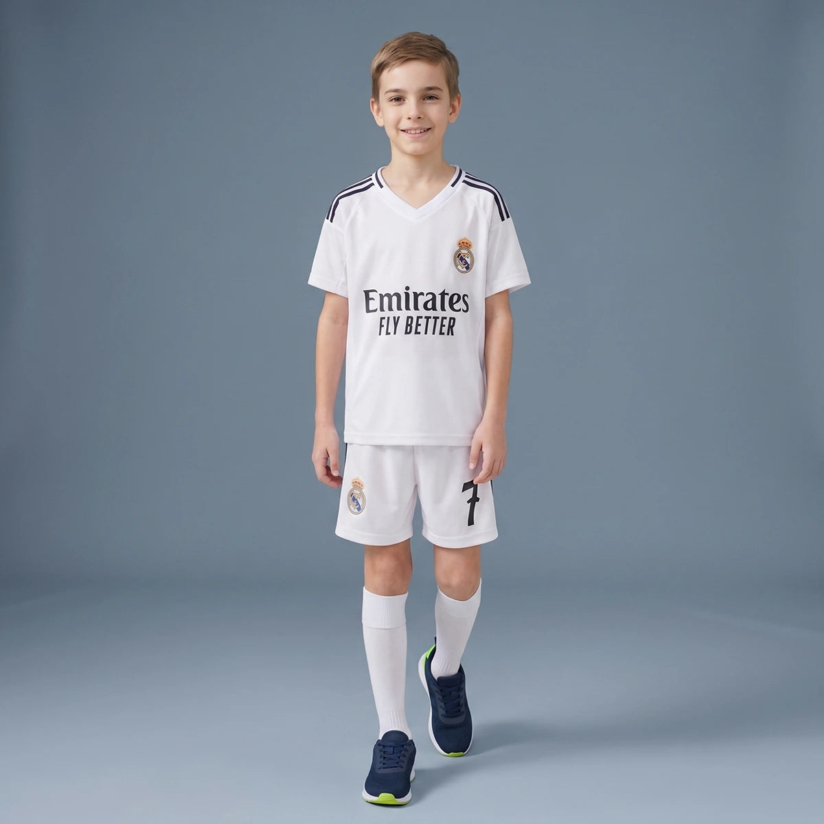 Boys White Short Sleeve Typography Print T-Shirt With Shorts Sets 2 pc. Sets White 2-3 Y