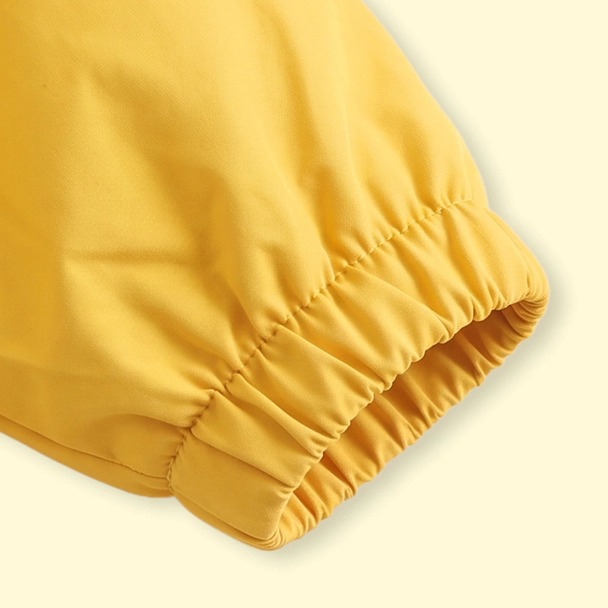 Boys Yellow Hooded Zip-up Jacket Coats & Jackets