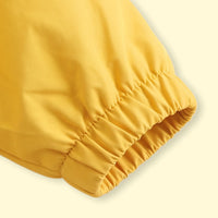 Boys Yellow Hooded Zip-up Jacket Coats & Jackets