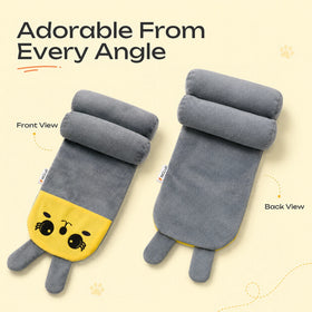 Baby Pillow with Head & Neck Support -Soft Cotton Infant Sleeping Pillow for Flat Head Protection Trending Accessories