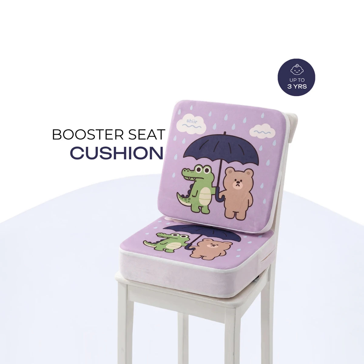 Kids Dining Chair Booster Cushion -Thick, Waterproof & Non-Slip Trending Accessories Surprise Shade Onesize
