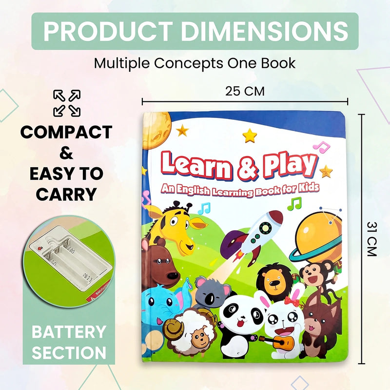 12-in-1 Musical Learning Book Trending Accessories