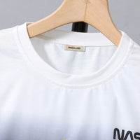 Boys Short Sleeve NASA Printed Tie and Dye T-Shirt With Shorts Set Sets   