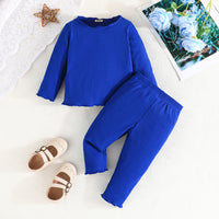 Girls Printed Top With Pants Set ( Pack of 2 ) Sets   