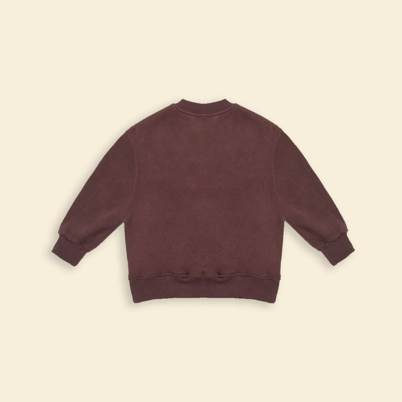 Boys HD Print Long Sleeve Fleece Sweatshirt With Flap Pocket Sweatshirts & Hoodies   