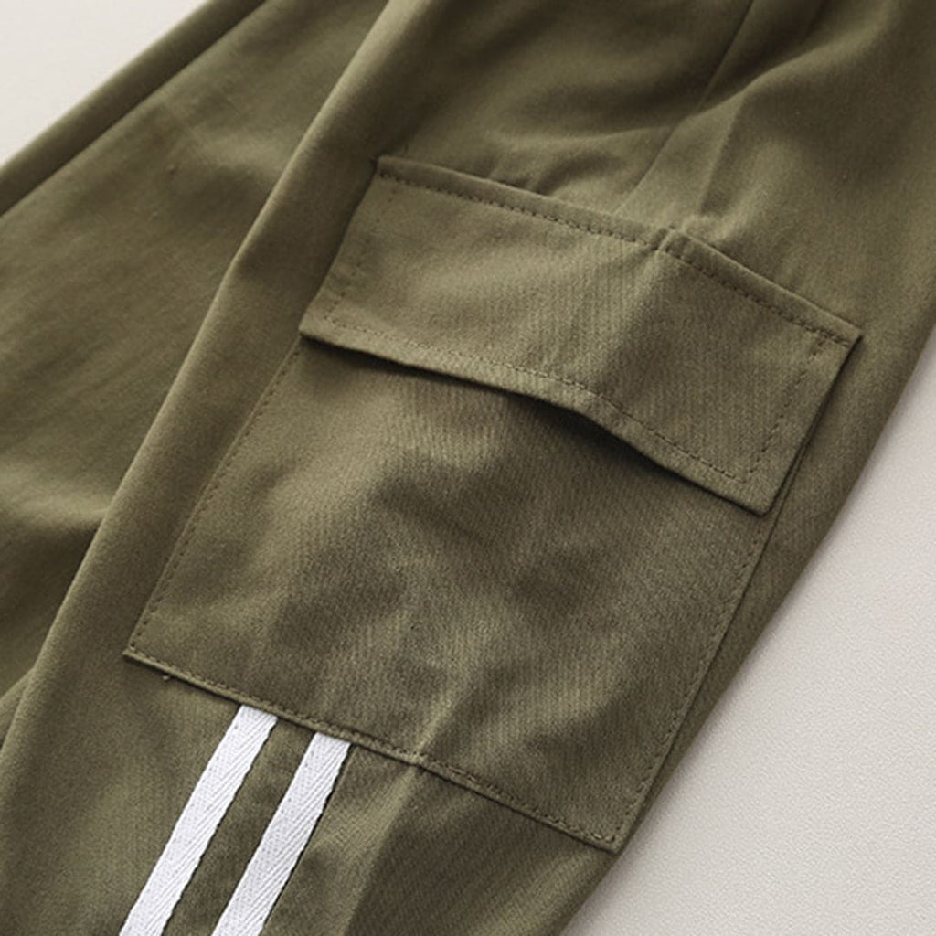 Boys Green Colorblocked Shirt With Jogger Set Sets   
