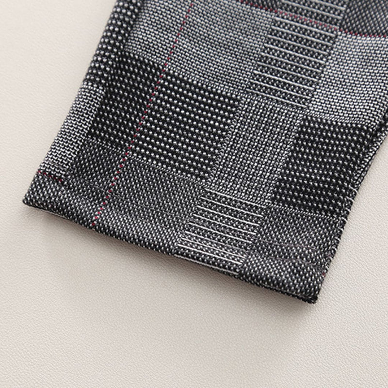 Boys Grey Check Coat With T-Shirt & Trouser Set Sets   