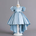 Girls Blue Tail Princess High - End Princess Partywear Dress Party Dresses Blue 3-4 Y 
