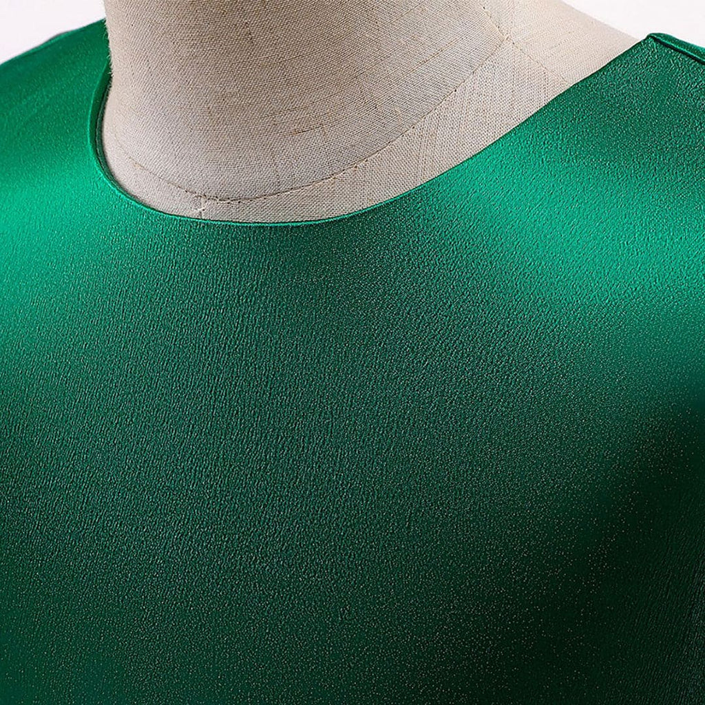 Girls Green Princess Mess Partywear Dress Party Dresses   