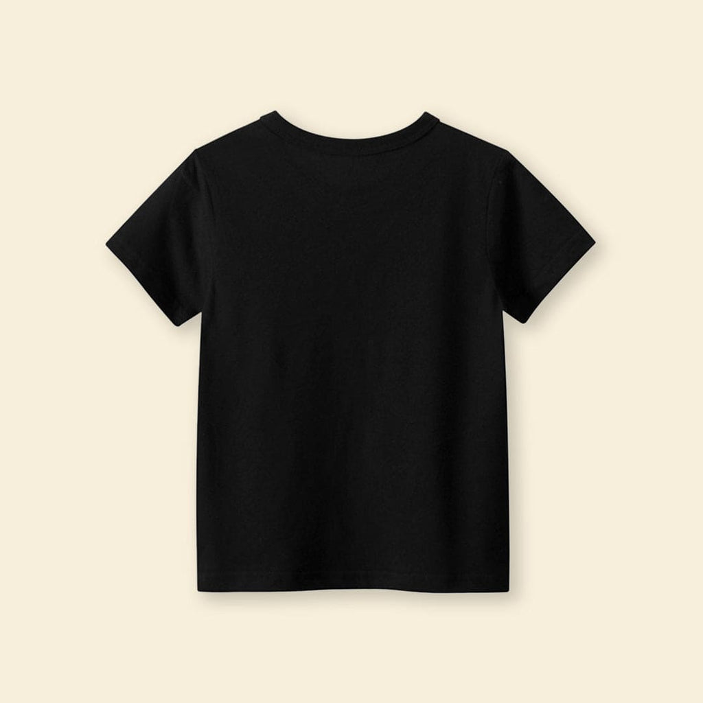 Girls Cat Print Short Sleeves T-shirt Tshirts   