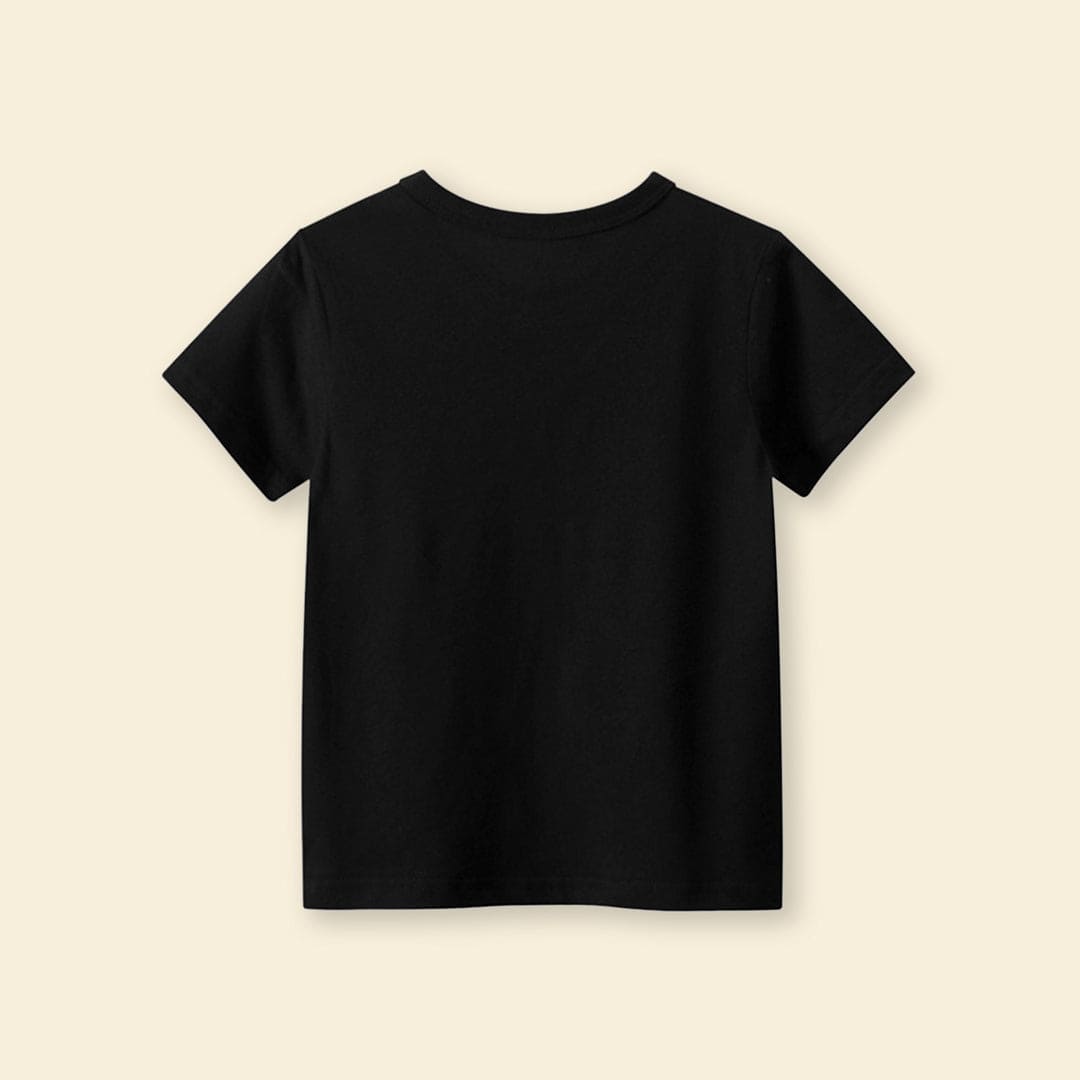 Girls Cat Print Short Sleeves T-shirt Tshirts   
