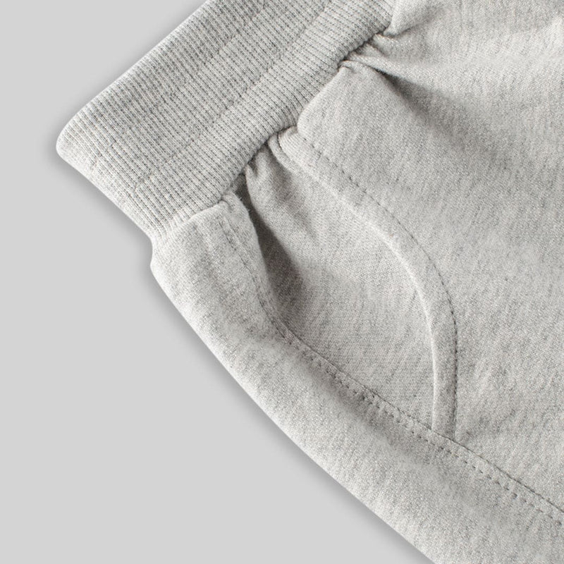 Girls Grey Rabbit Print Elasticated Joggers Joggers   