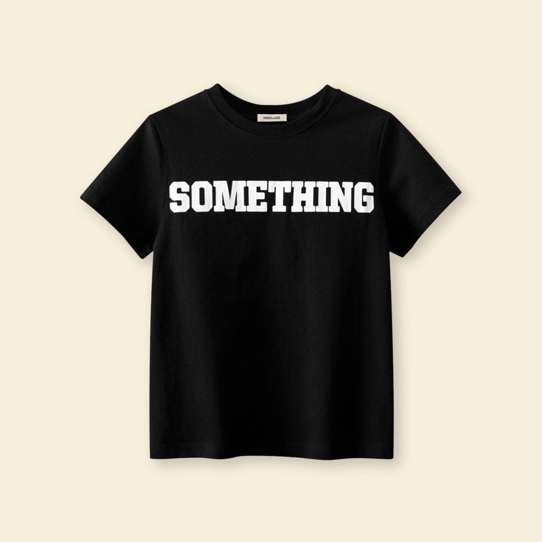 Boys Printed Short Sleeves T-Shirt Tshirts Black 7-8 Y 