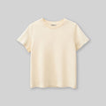 Boys Beige Solid Short Sleeves T-Shirt Tshirts Beige 7-8 Y 
