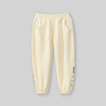 Girls Beige Rabbit Print Elasticated Joggers Joggers Beige 1-2 Y 
