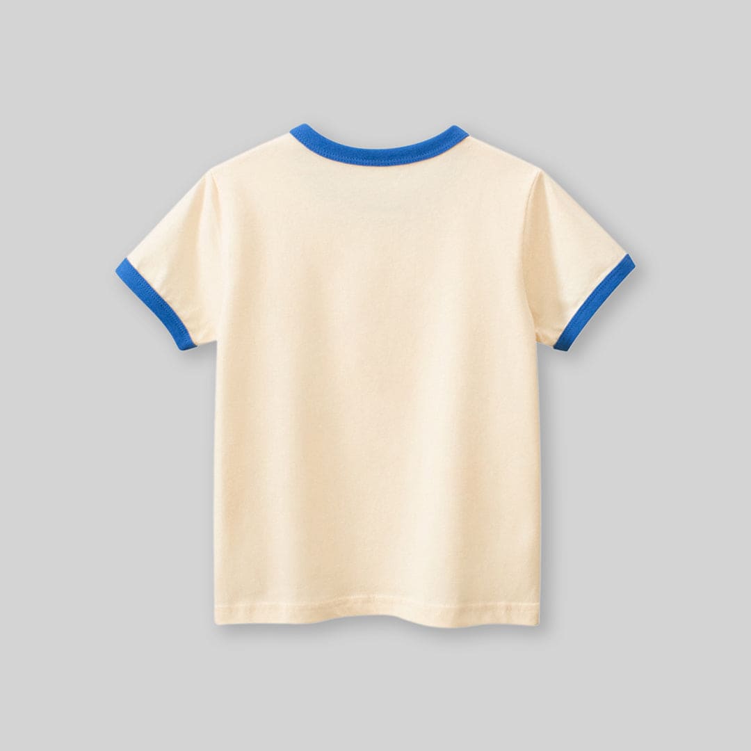Girls Graphic Print Short Sleeves T-Shirt Tshirts   