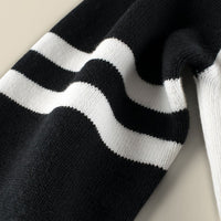 Boys Black Long Sleeves Pullover Sweatshirts & Hoodies   