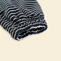 Boys Blue Striped Full Sleeves Hoodie Sweatshirts & Hoodies   