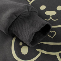 Boys Gray Cartoon Print Long Sleeves Sweatshirt Sweatshirts & Hoodies   