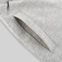 Boys Grey Shark Embroidered Elasticated Shorts Shorts   