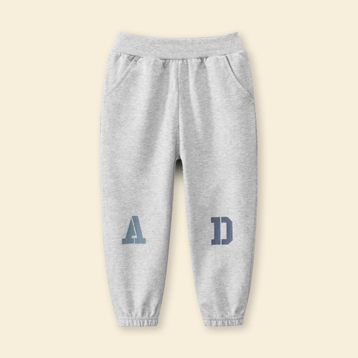Boys Grey Regular Elasticated Trouser Trackpants & Joggers   