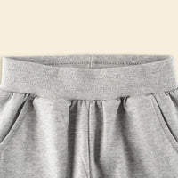Boys Grey Regular Elasticated Trouser Trackpants & Joggers   