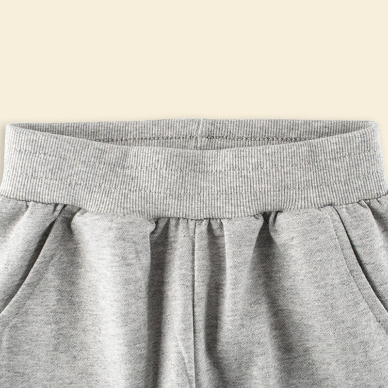Boys Grey Regular Elasticated Trouser Trackpants & Joggers   