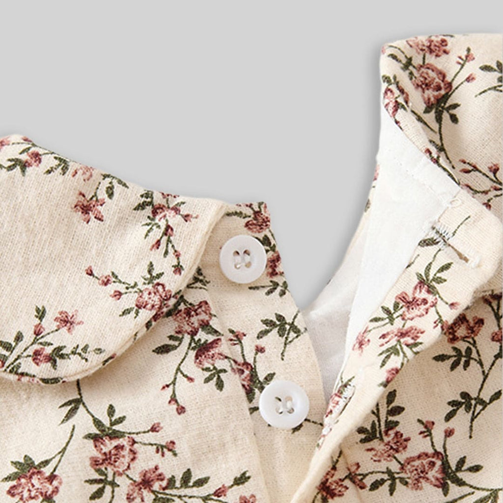Girls A-Line Floral Print Casual Dress Casual Dresses   