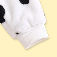 Boys White Animal Print Sweatshirt With Pants Sets 2 pc. Sets