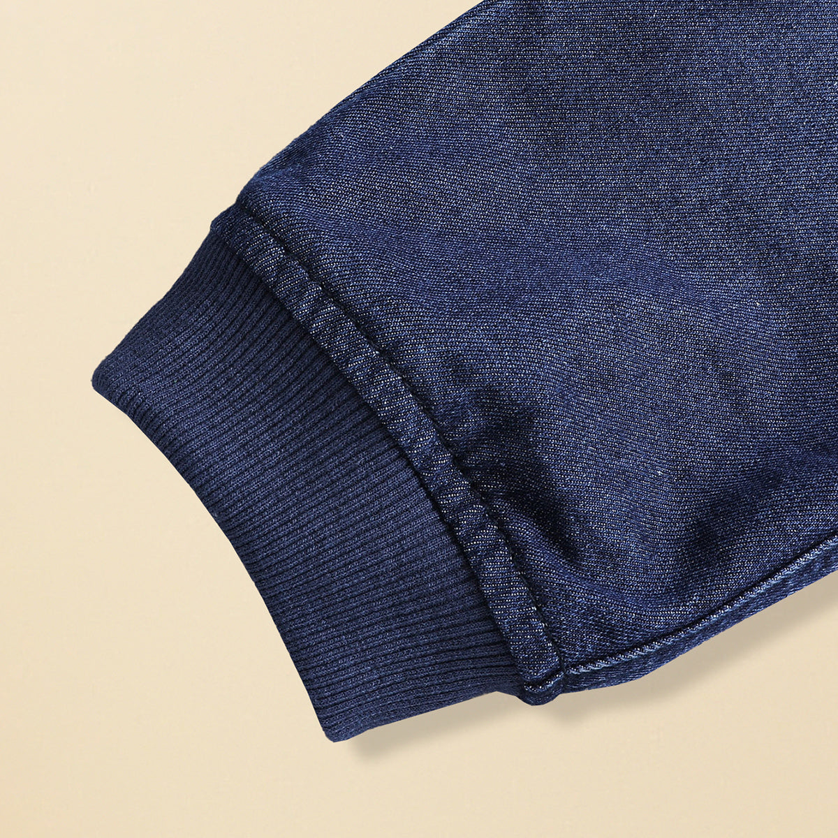 Boys Blue Rib Waist Denim Pants Jeans