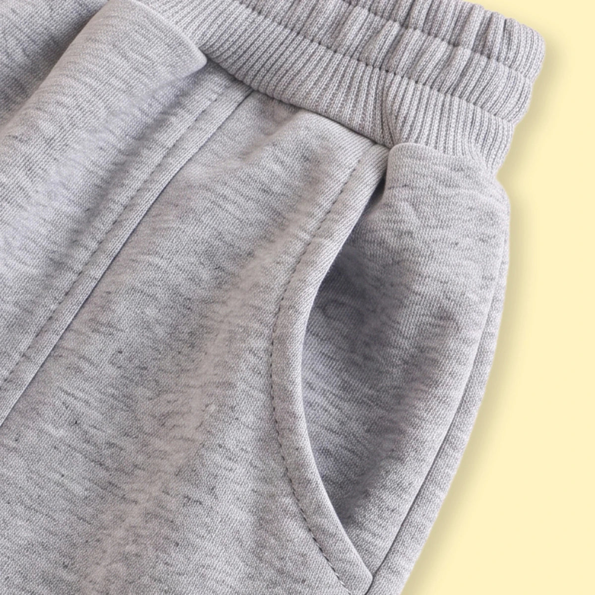 Boys Grey Solid Elasticated Waist Jogger Joggers