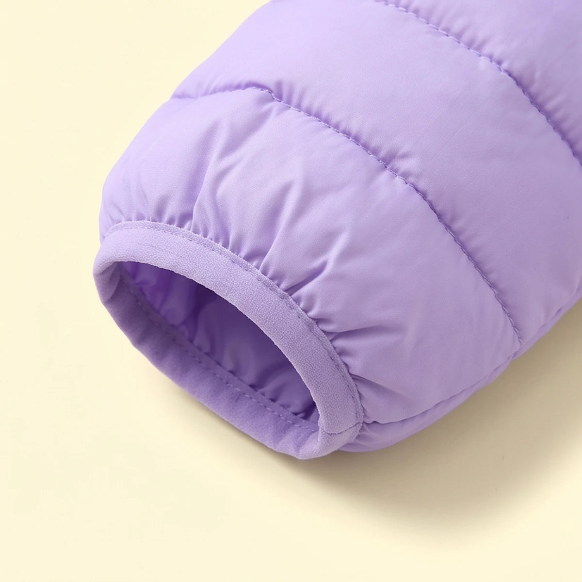 Girls Purple Hooded Quilted Puffer Jacket Coats & Jackets