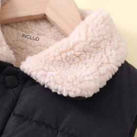 Boys Black Sleeveless Puffer Jacket Coats & Jackets