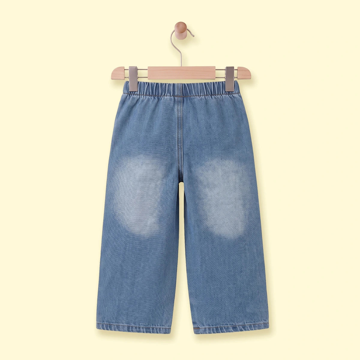 Girls Light Blue Distressed Jeans Pants