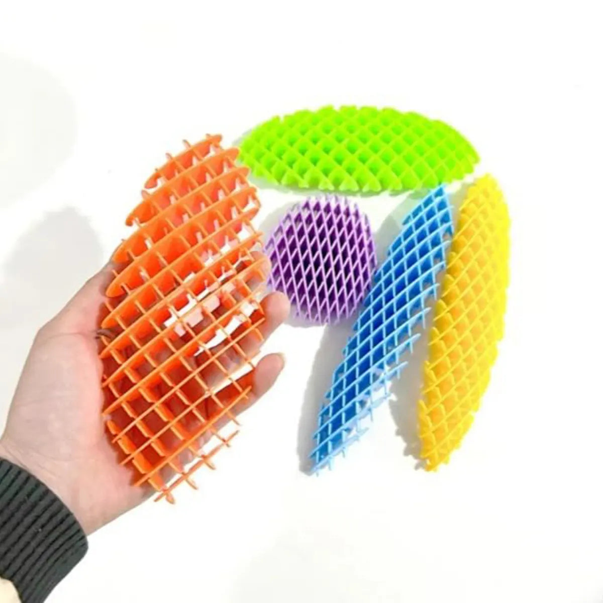 Kids Multicolor Fidget Worm Caterpillar Toy Trending Accessories