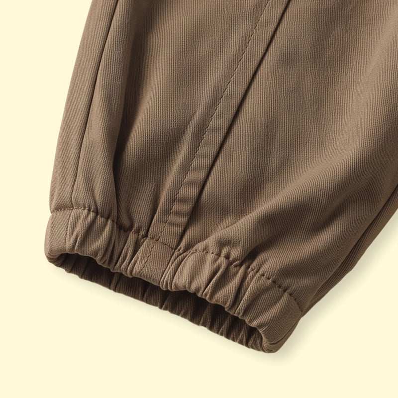 Boys Brown Relaxed Fit Pants Pants