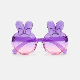 Girls Purple Bunny Round Sunglasses Sunglasses