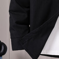 Boys Black Printed Long Sleeves Winter Shirts Shirts