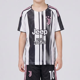 Boys Black Short Sleeve Striped T-Shirt With Shorts Sets 2 pc. Sets