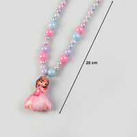 Pack Of 3 Girls Multicolour Princess Beaded Necklace & Bracelet Sets Necklace and Bracelet
