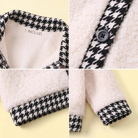 Girls Off White Long Sleeve Jacket Coats & Jackets